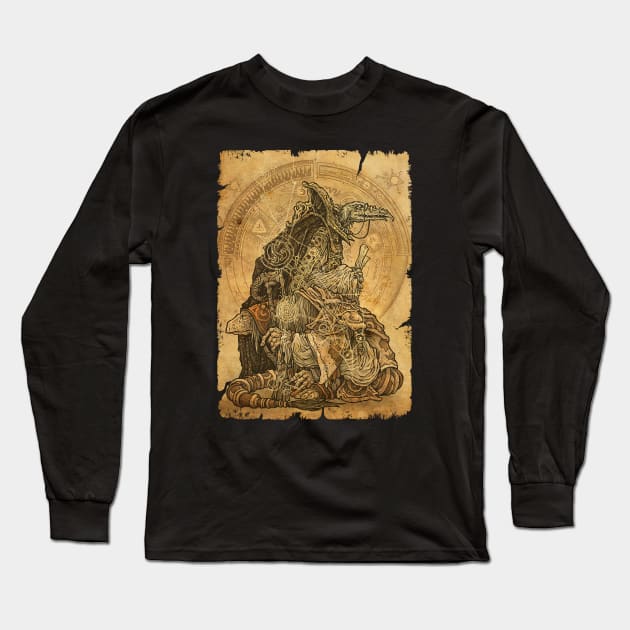 Card Dark Crystal 6 Long Sleeve T-Shirt by ngaritsuket